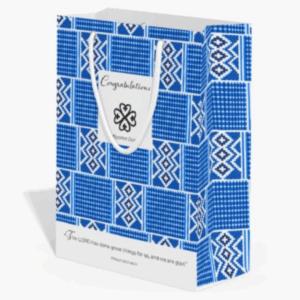 Nyame Dua Congrats Gift Bag Set with Wrapping Tissue & Greeting Card